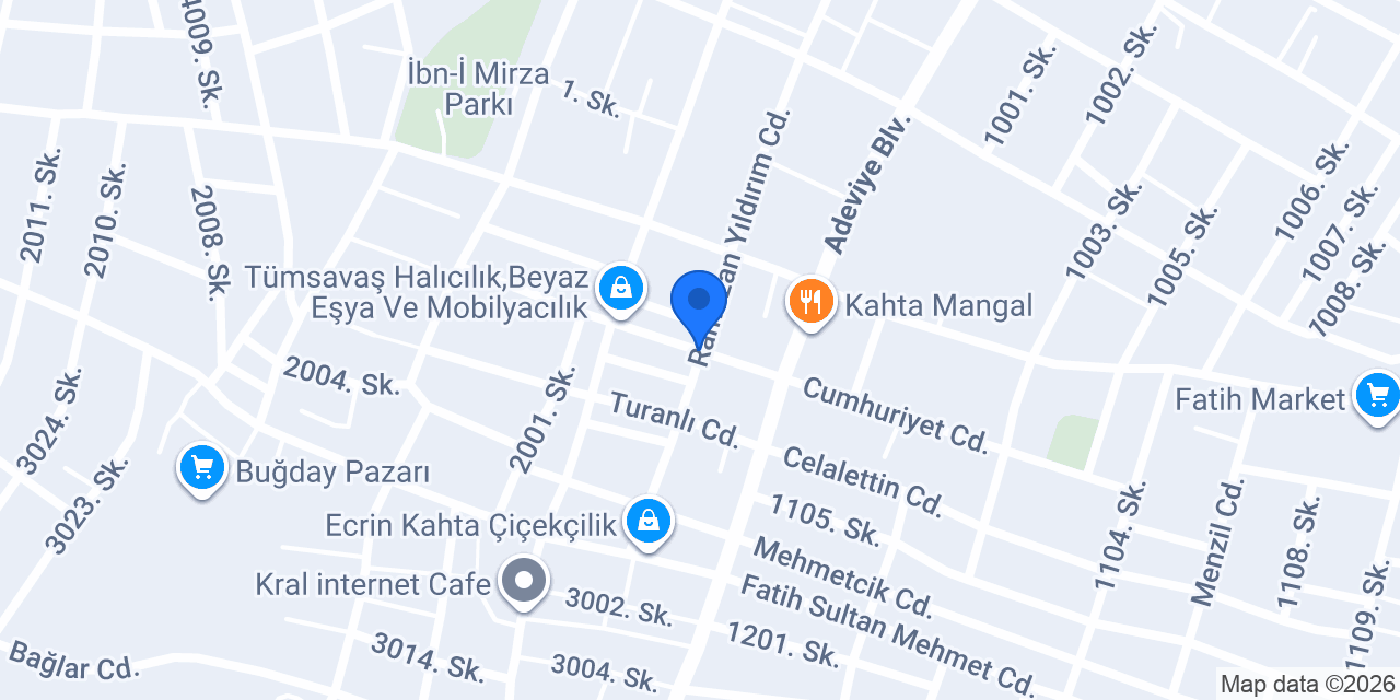 Adıyaman Kahta Ray Tekel konumu