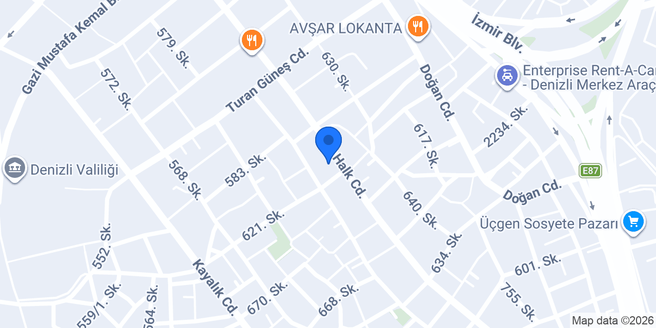Metin av bayii konumu