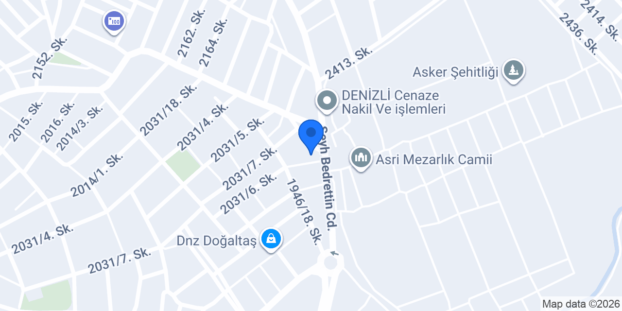 Özcan Mermer konumu