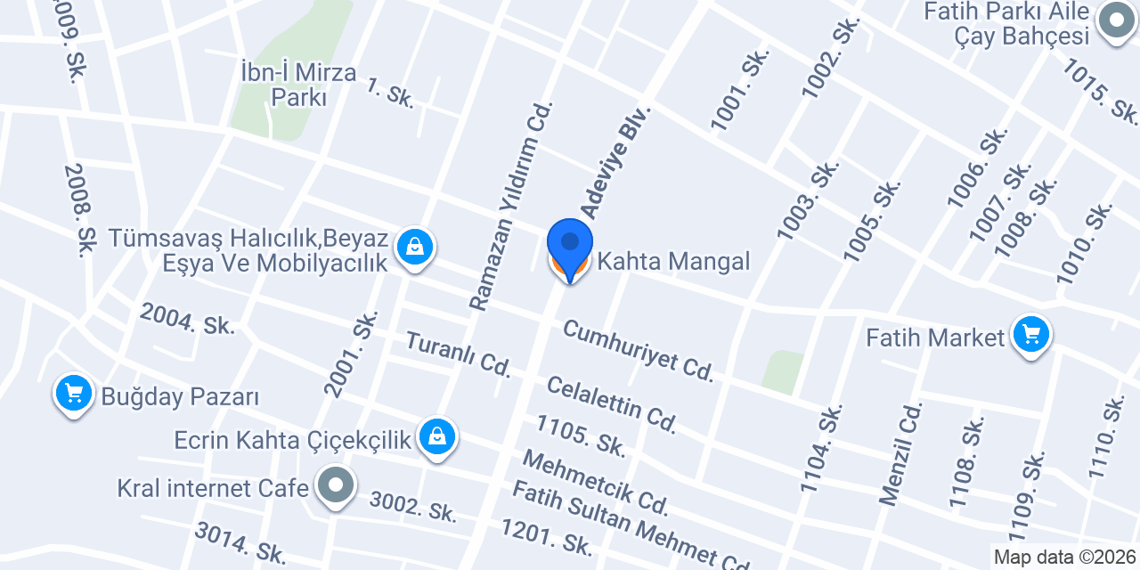 Kahta Mangal konumu