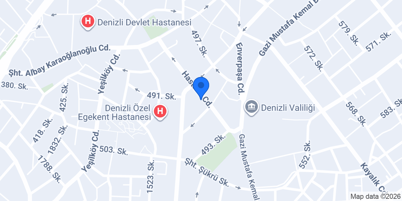Özel Gözmar Göz Merkezi konumu
