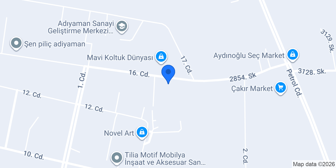 Çevik Mühendislik & Metal konumu