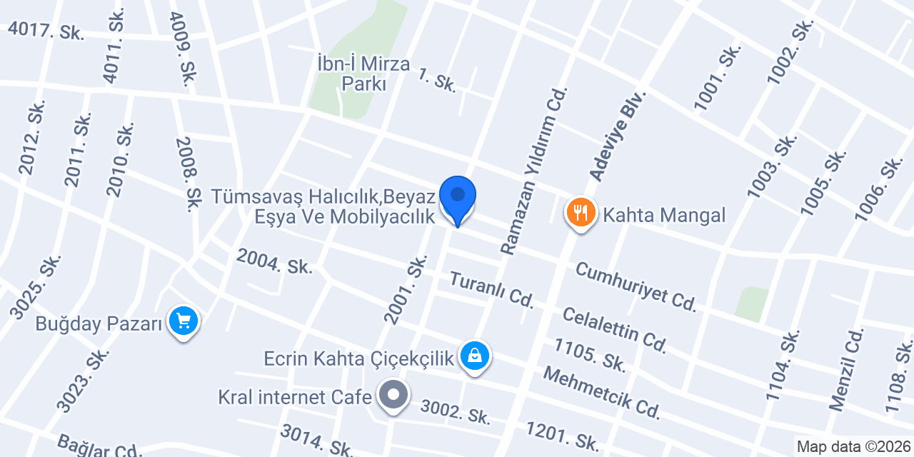 kahta mobilya konumu
