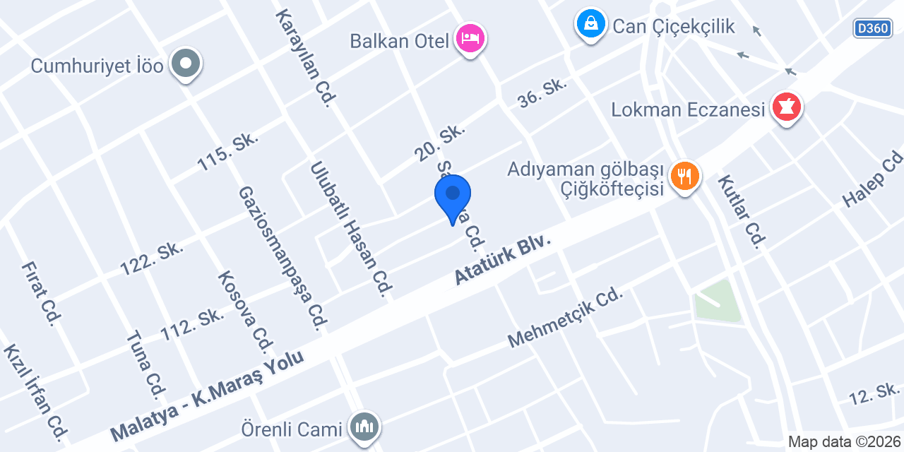 Gölbaşı Anadolu Lisesi konumu