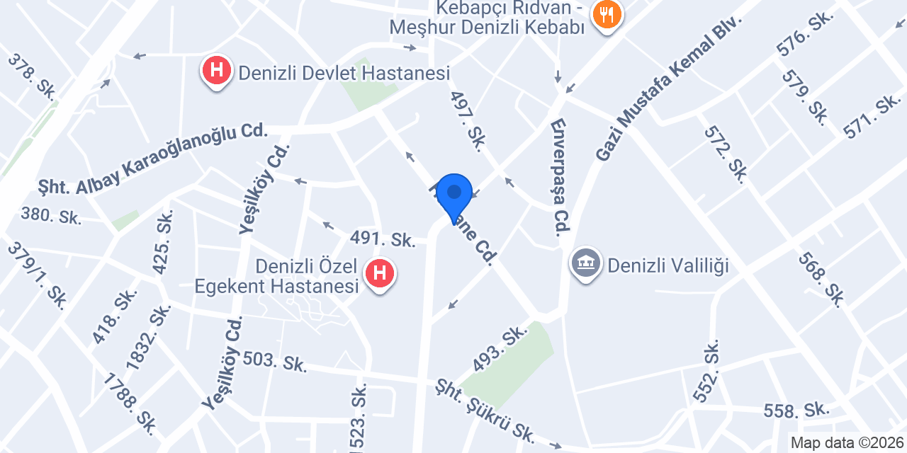 Numune Eczanesi konumu