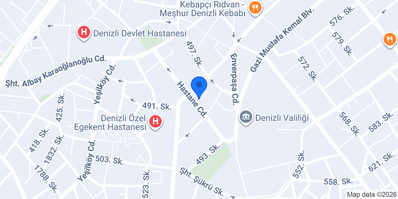 Özel Efort Ortopedi Tıp Merkezi konumu