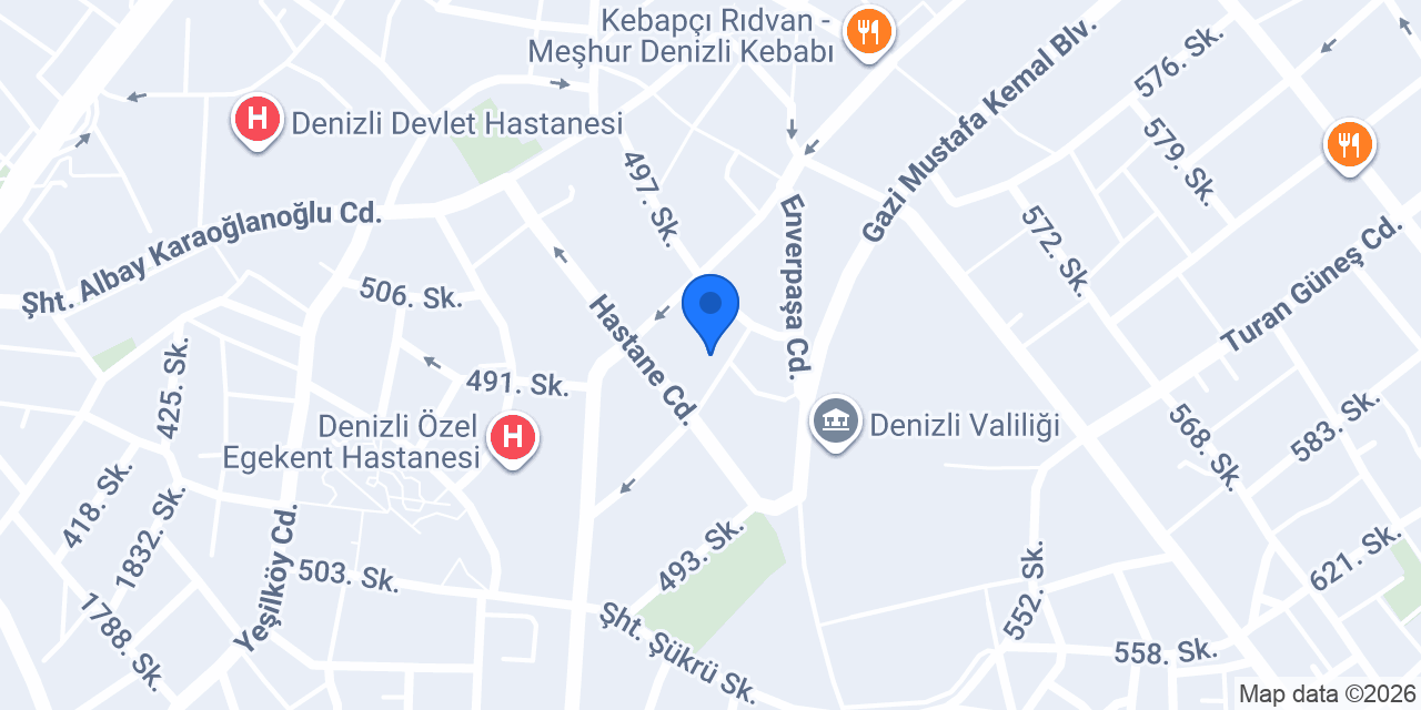 Çetin Yapı Üretim Mimarlık Mühendislik konumu