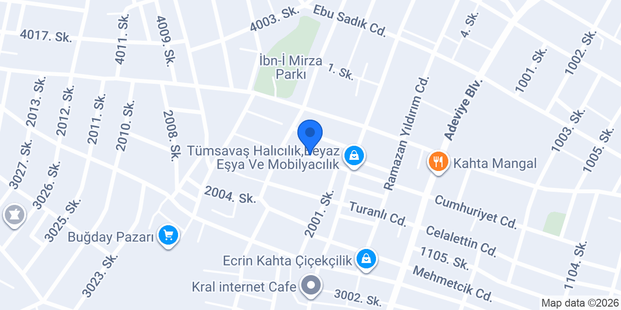 Ptt-Kahta Şubesi konumu