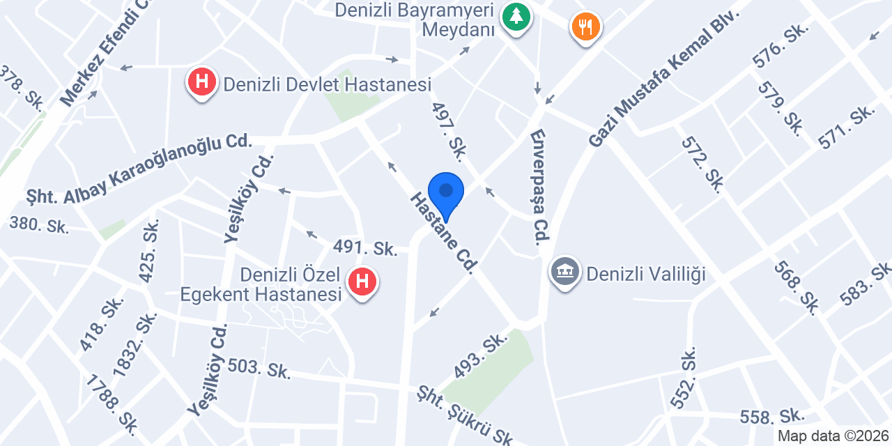 Şifa Eczanesi konumu