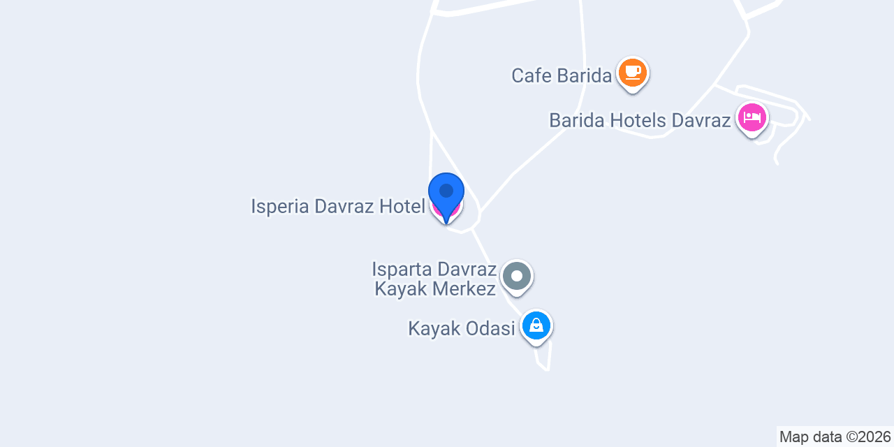 Isperia Davraz Hotel konumu