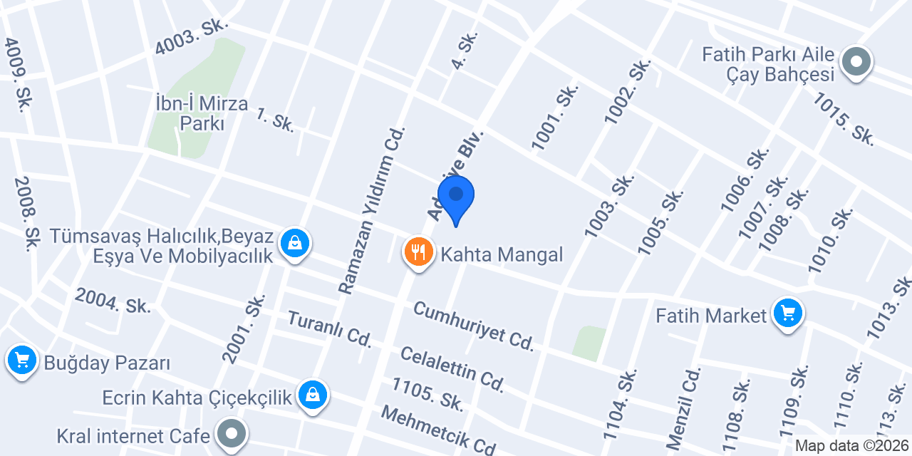 Kubilay Ortaokulu konumu