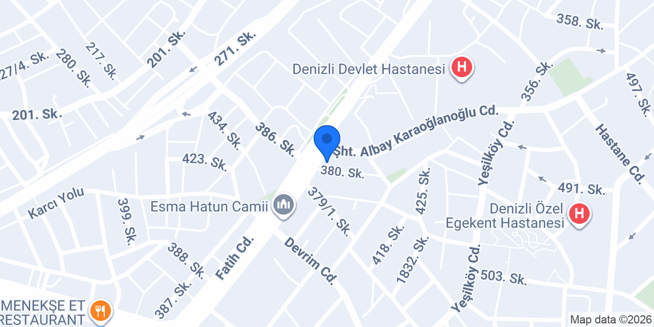 Murat Çiçek Evi konumu