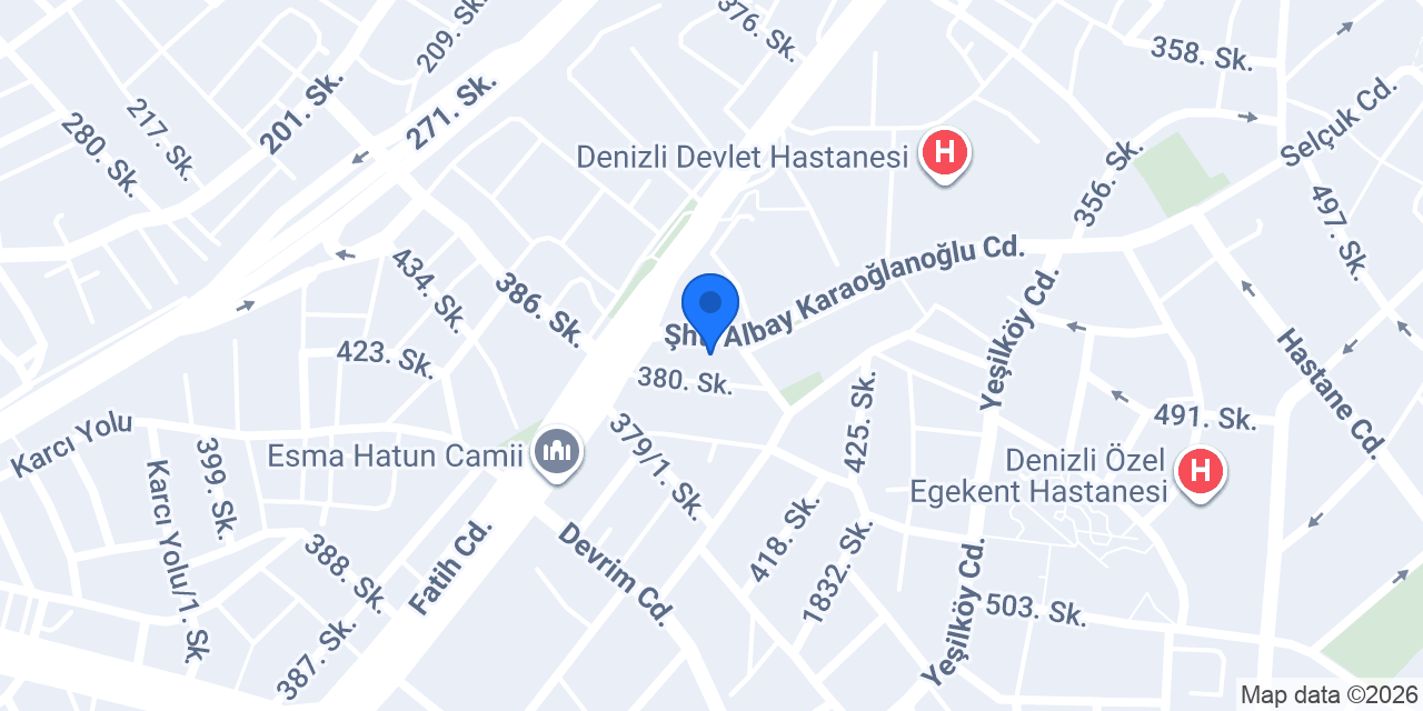 Esra Çiçek Evi konumu