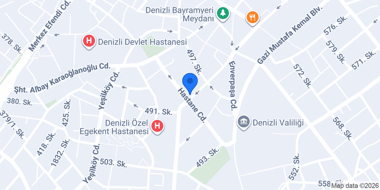 CEYLİN OPTİK konumu