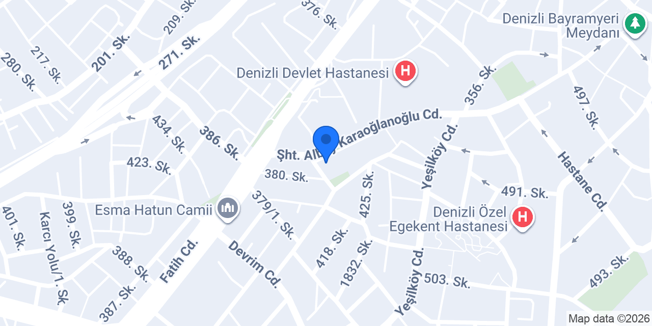 Emrah Kozak Diş Kliniği konumu