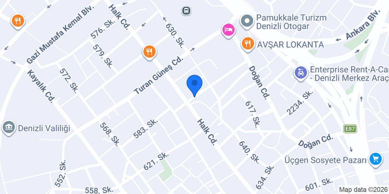 Çavuşoğlu Remork konumu