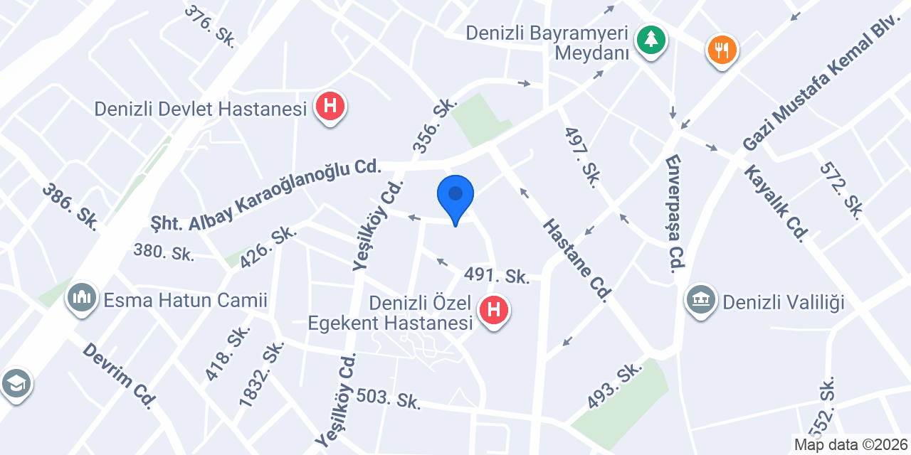 ERSOY OPTİK konumu