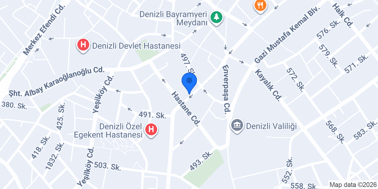 Çınar optik konumu