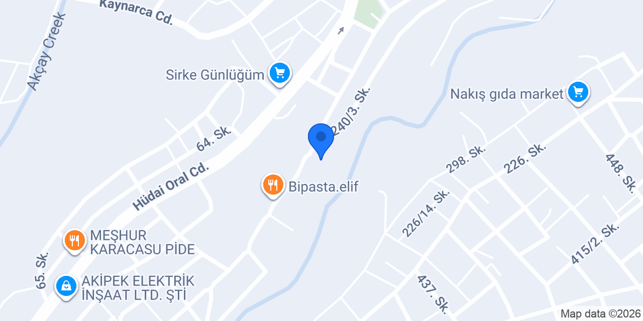 Akyürek Besicilik konumu