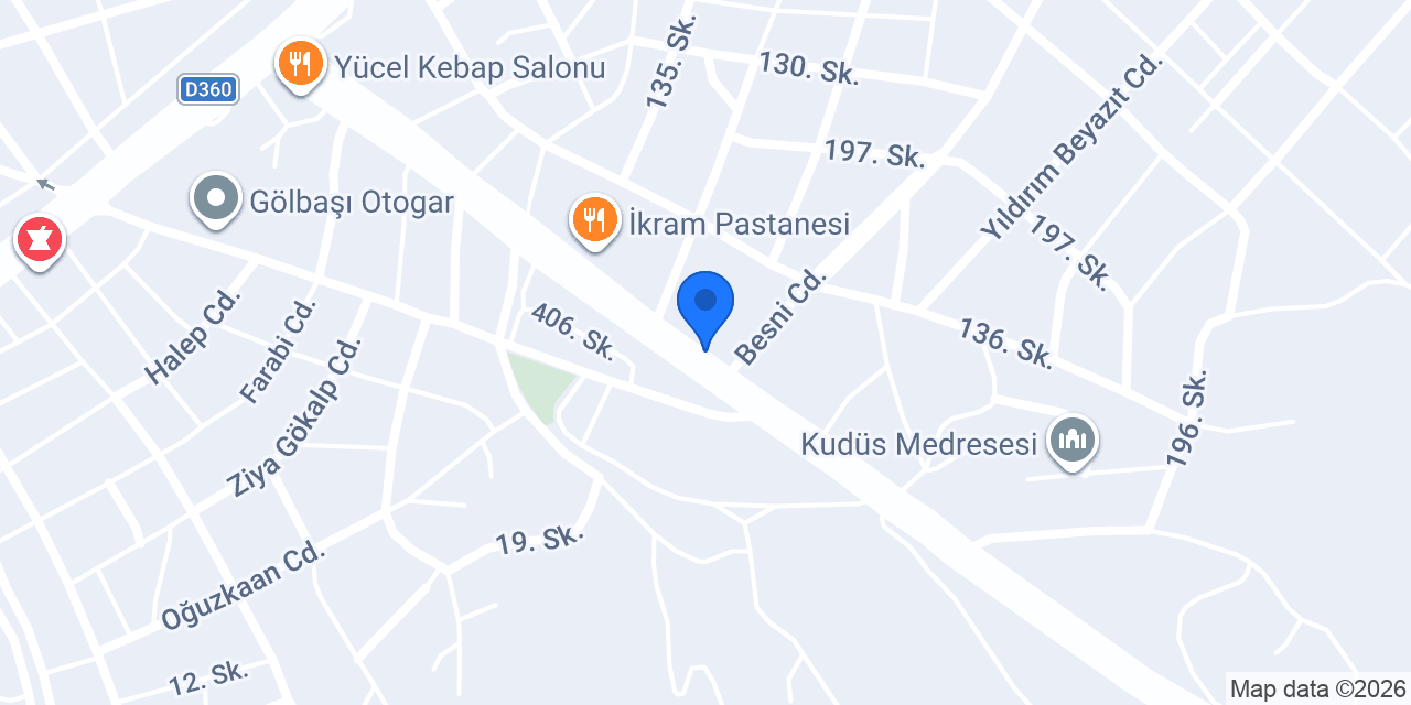 Eliza Home Gölbaşı konumu