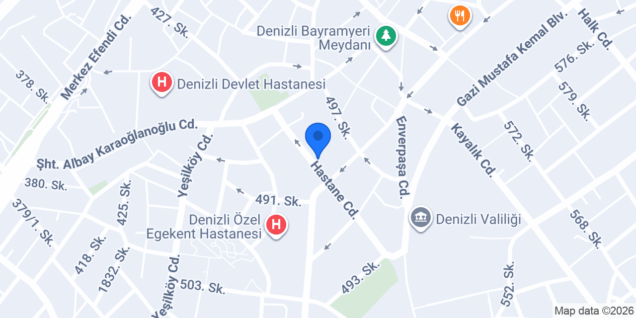 Av. Sinem Yazar konumu
