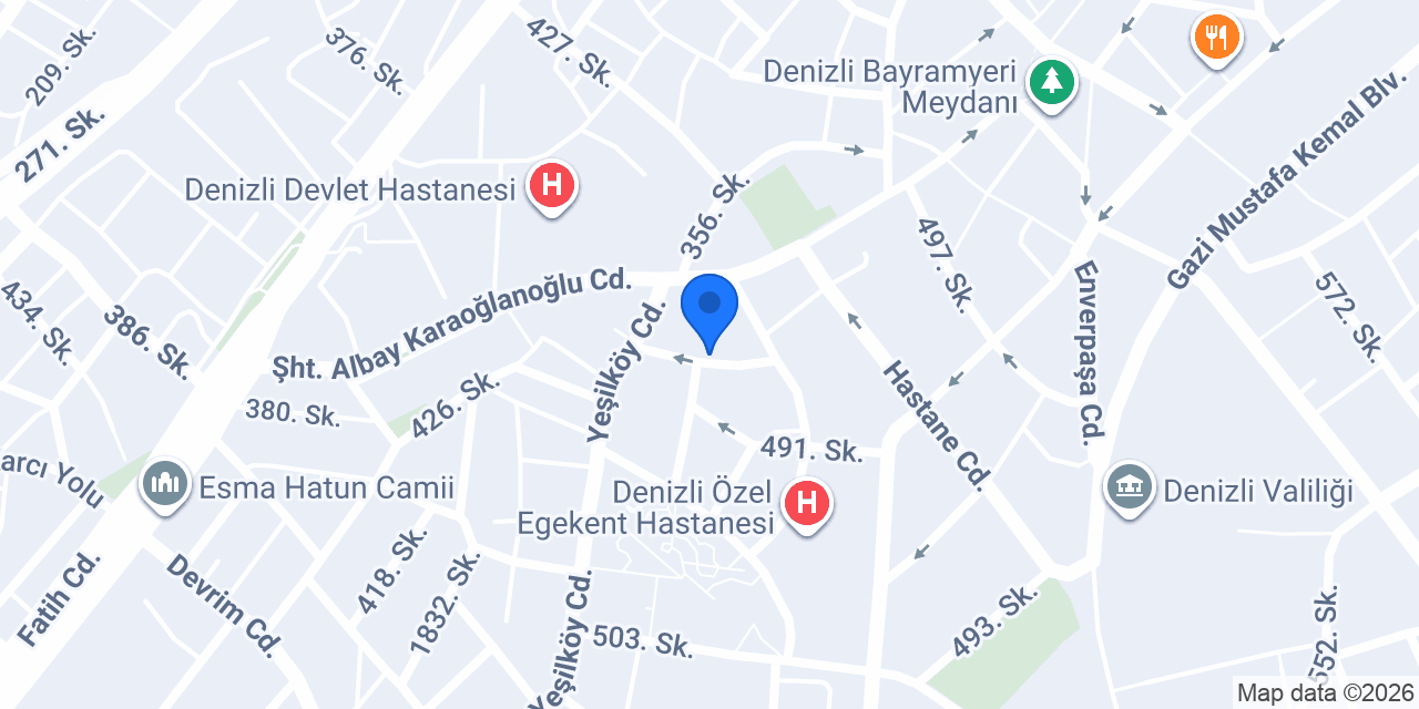 AKBAY OPTİK konumu