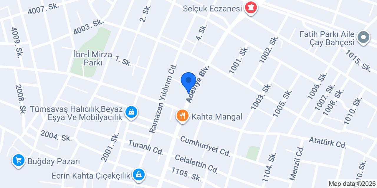 EFE Teknik servis konumu