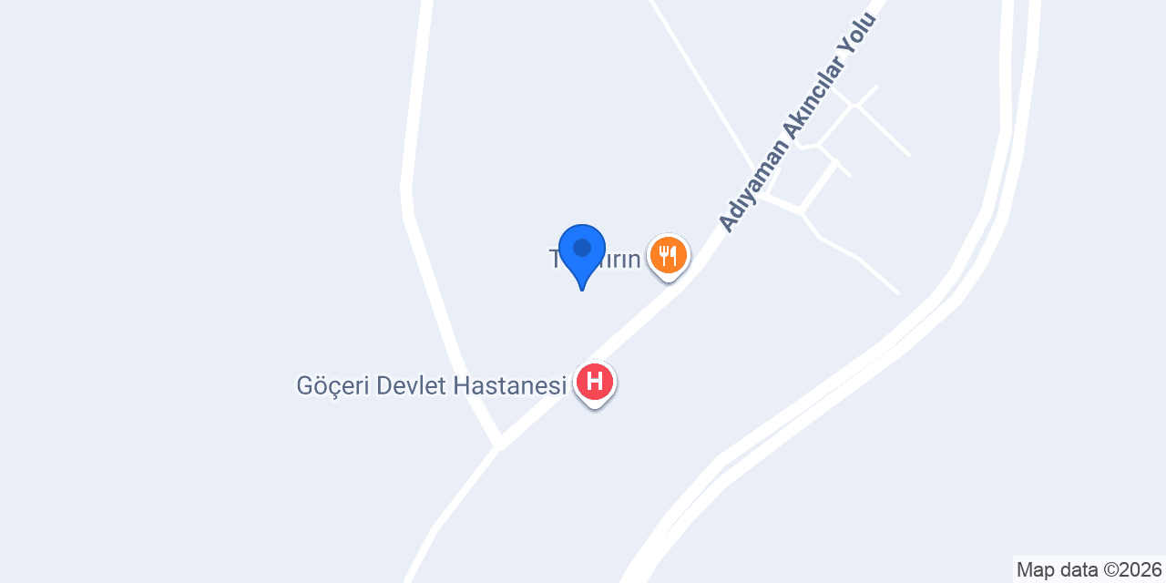 Göçeri İlkokulu konumu