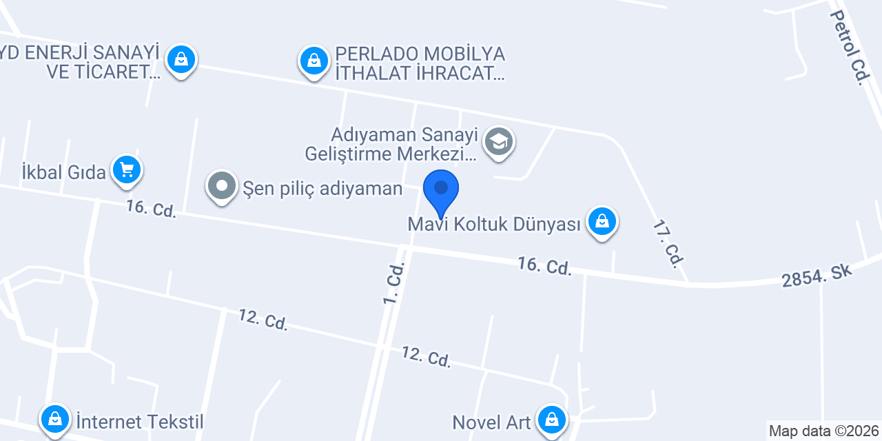 ÇAVUŞSAN MOBİLYA & PVC konumu
