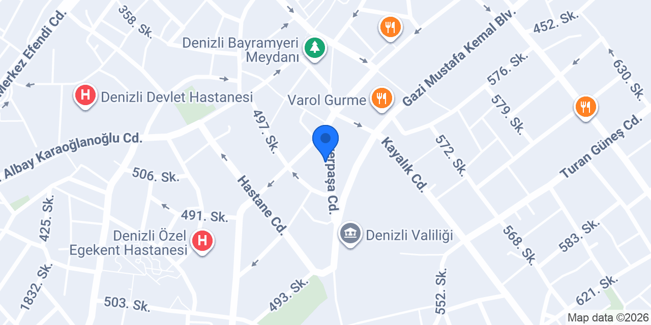 TEB Bayramyeri Şubesi konumu