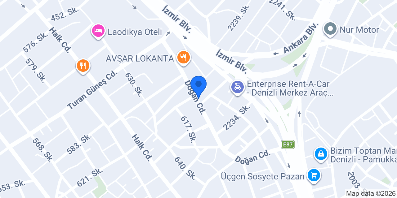 Milangaz konumu