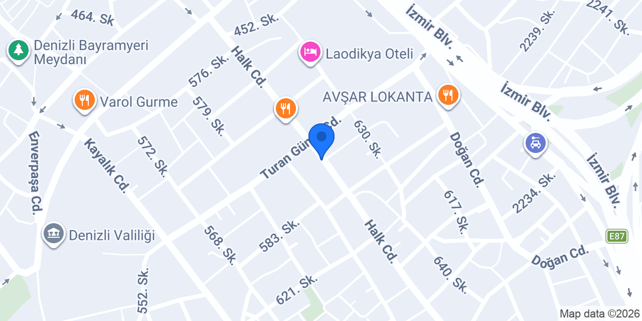 Azra Yapı Market konumu