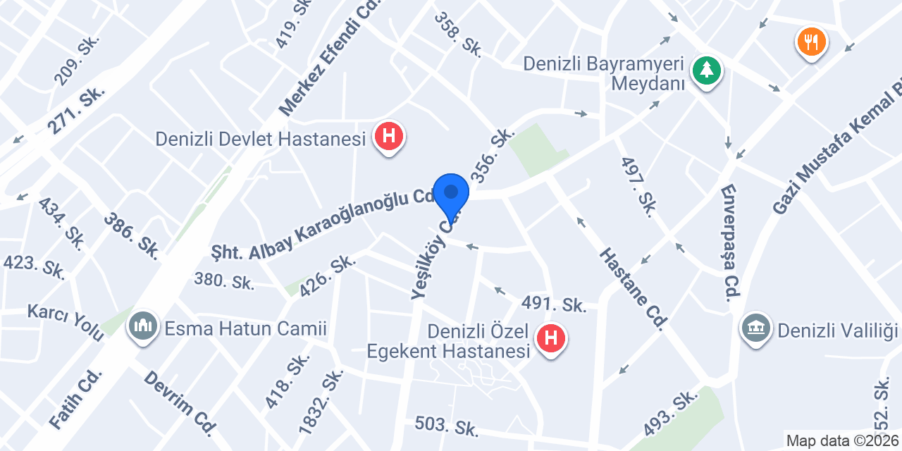Sağlık Kuaför konumu
