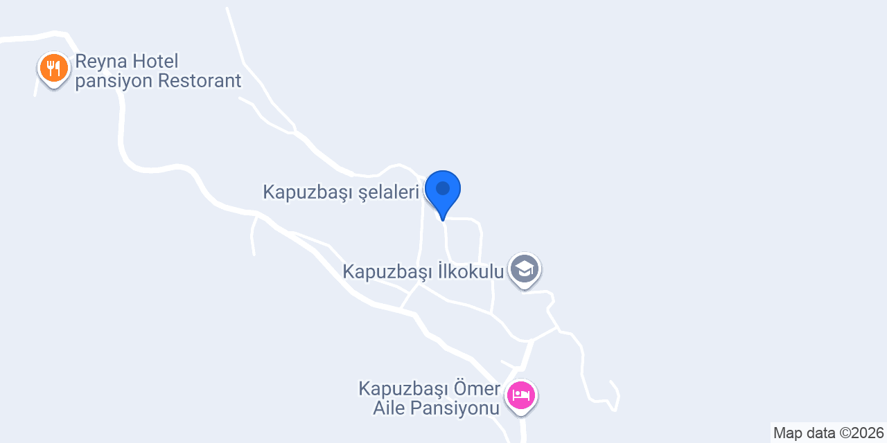 Şelale Restorant konumu