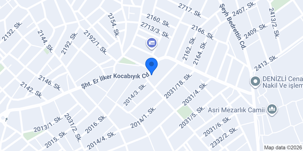 Falafel PAŞA فلافل الباشا دينزلي konumu