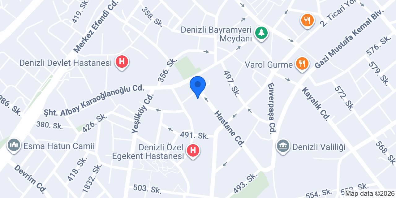 Uzman Optik konumu