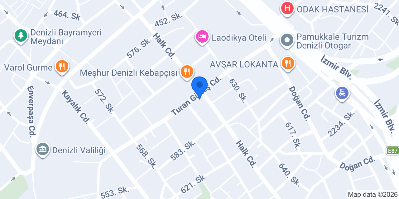 Ersoy Tost Izgara konumu