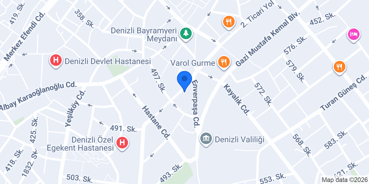 Uşak yaren böğrek evi konumu