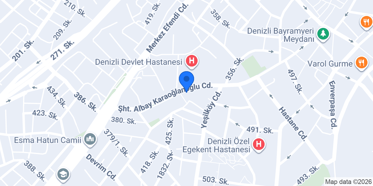 Medet Eczanesi konumu