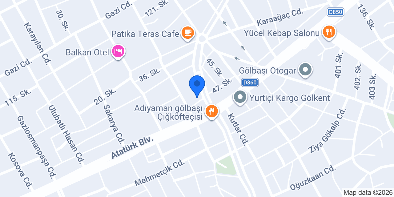 EZO VETERİNER KLİNİĞİ konumu