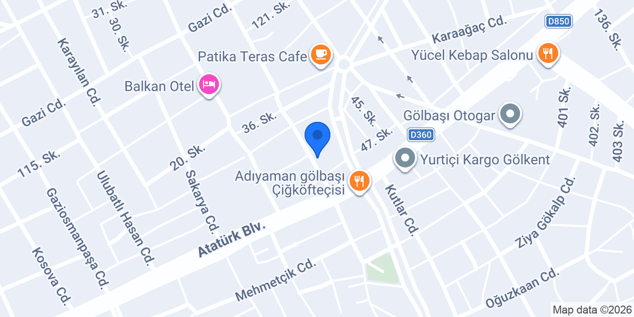 Moda Bay Bayan terzisi konumu