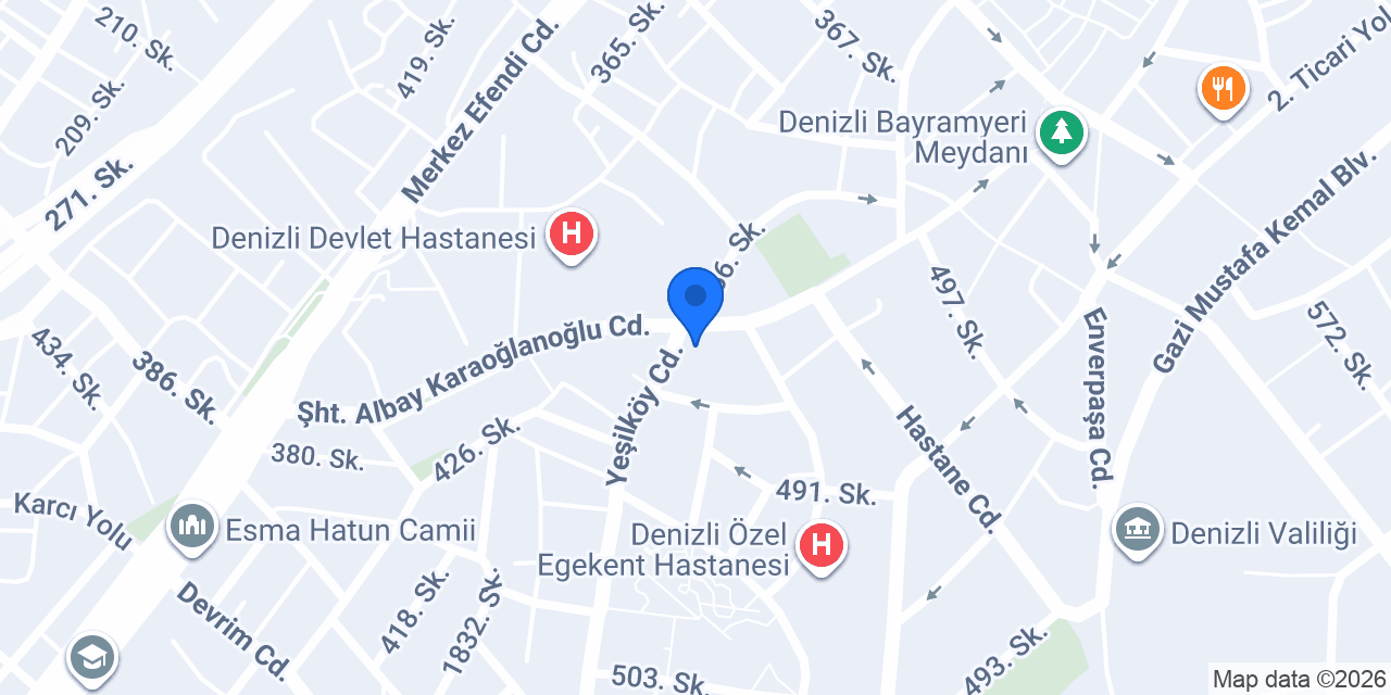 Çakmaklıoğlu eczanesi konumu