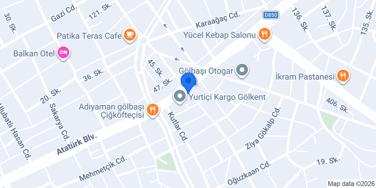 Yücel kasabı konumu