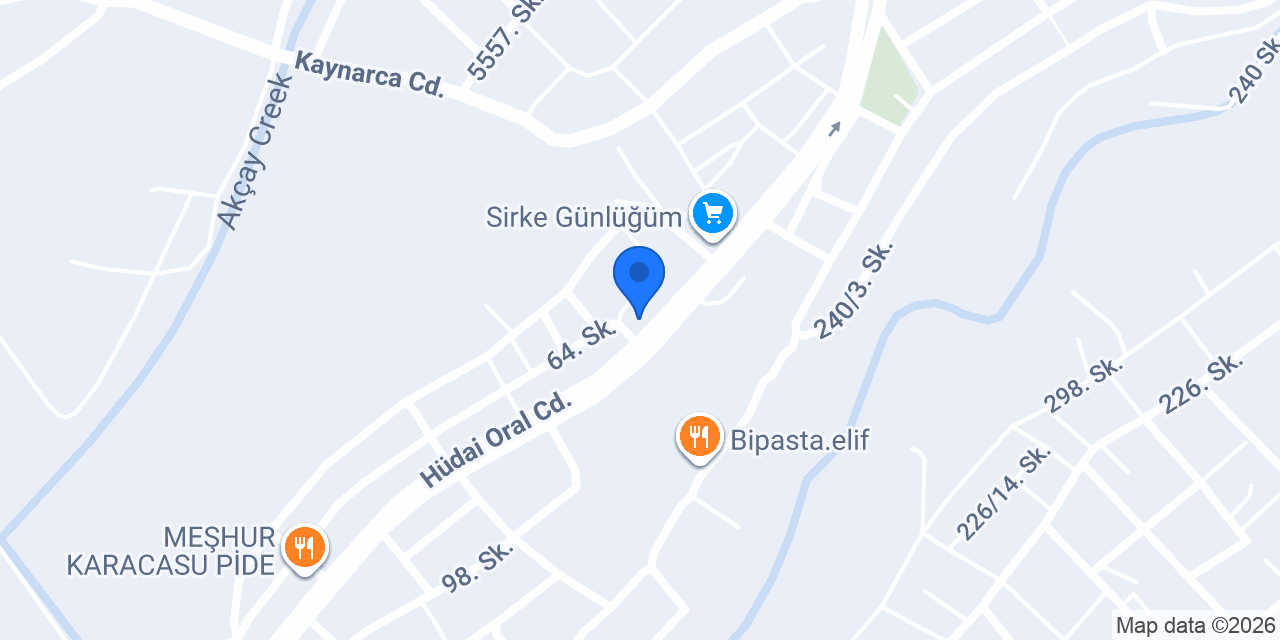 LALE SÜTSAR DONDURMA konumu