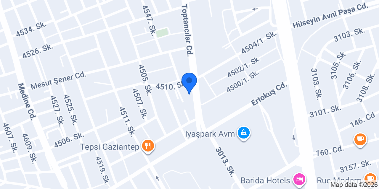 Ateşgül Gıda konumu