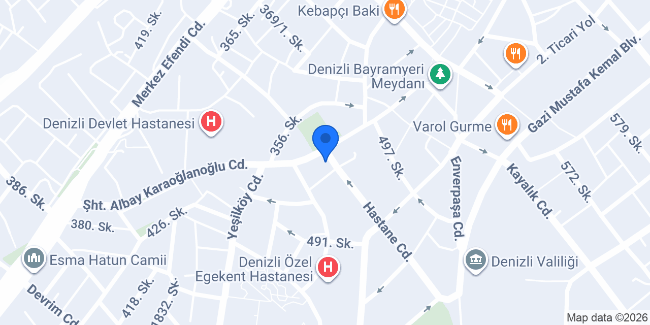 Verem Savaş Dispanseri konumu