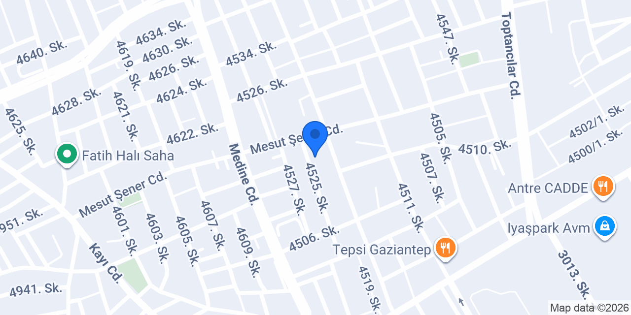 Isparta Taksi konumu
