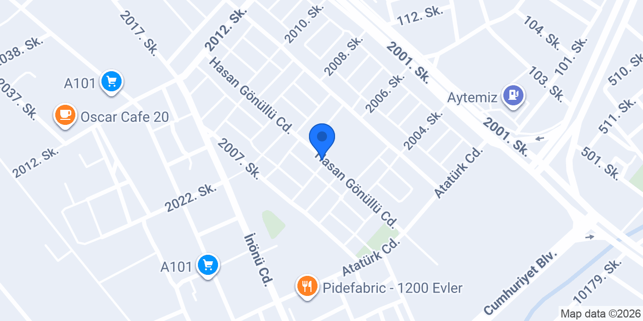 Metropol Yapı Market konumu