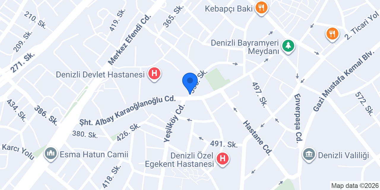 Yıldız Taksi konumu