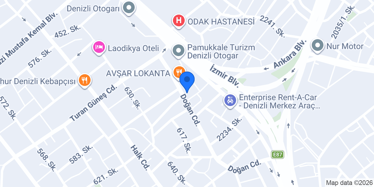 Pideşah pide konumu